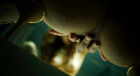 Deluxe japanese hottie Mari Misaki exposes her butt in sexy skirt and masturbates at beach